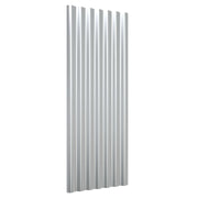 Vidaxl dakpanelen 12 st 100x36 cm gepoedercoat staal zilverkleurig - afbeelding 3