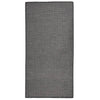Vidaxl buitenkleed platgeweven 100x200 cm grijs