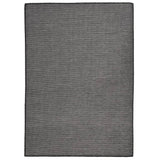 Vidaxl buitenkleed platgeweven 140x200 cm grijs - afbeelding 1