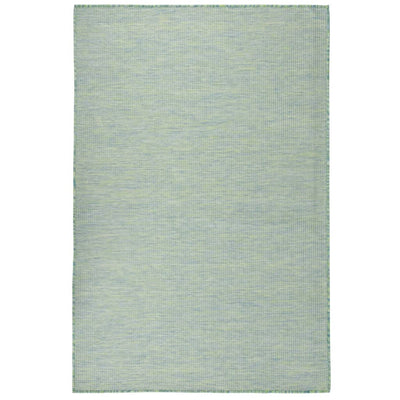 Vidaxl buitenkleed platgeweven 120x170 cm turquoise