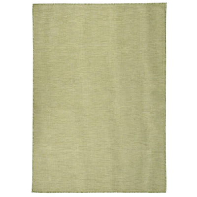 Vidaxl buitenkleed platgeweven 200x280 cm groen