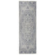 Vidaxl buitenkleed met patroon platgeweven 80x250 cm blauw