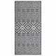 Vidaxl buitenkleed met patroon platgeweven 80x150 cm blauw