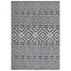 Vidaxl buitenkleed met patroon platgeweven 120x170 cm blauw