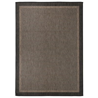 Vidaxl buitenkleed platgeweven 200x280 cm donkerbruin