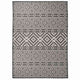 Vidaxl buitenkleed met patroon platgeweven 200x280 cm zwart