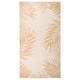 Vidaxl buitenkleed met bladpatroon platgeweven 80x150 cm
