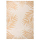 Vidaxl buitenkleed met bladpatroon platgeweven 120x170 cm