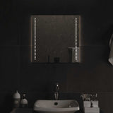 Vidaxl badkamerspiegel led 50x50 cm - afbeelding 1