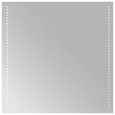 Vidaxl badkamerspiegel led 60x60 cm