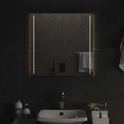 Vidaxl badkamerspiegel led 60x60 cm