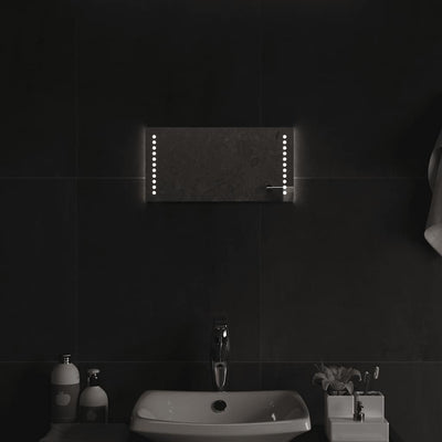 Vidaxl badkamerspiegel led 40x20 cm