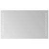 Vidaxl badkamerspiegel led 50x30 cm