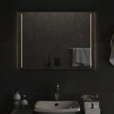Vidaxl badkamerspiegel led 80x60 cm - afbeelding 1