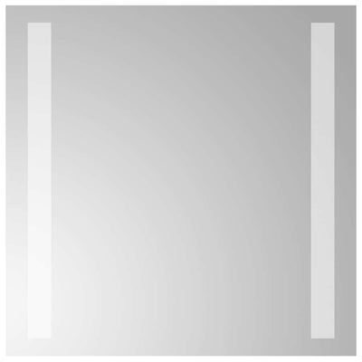 Vidaxl badkamerspiegel led 30x30 cm