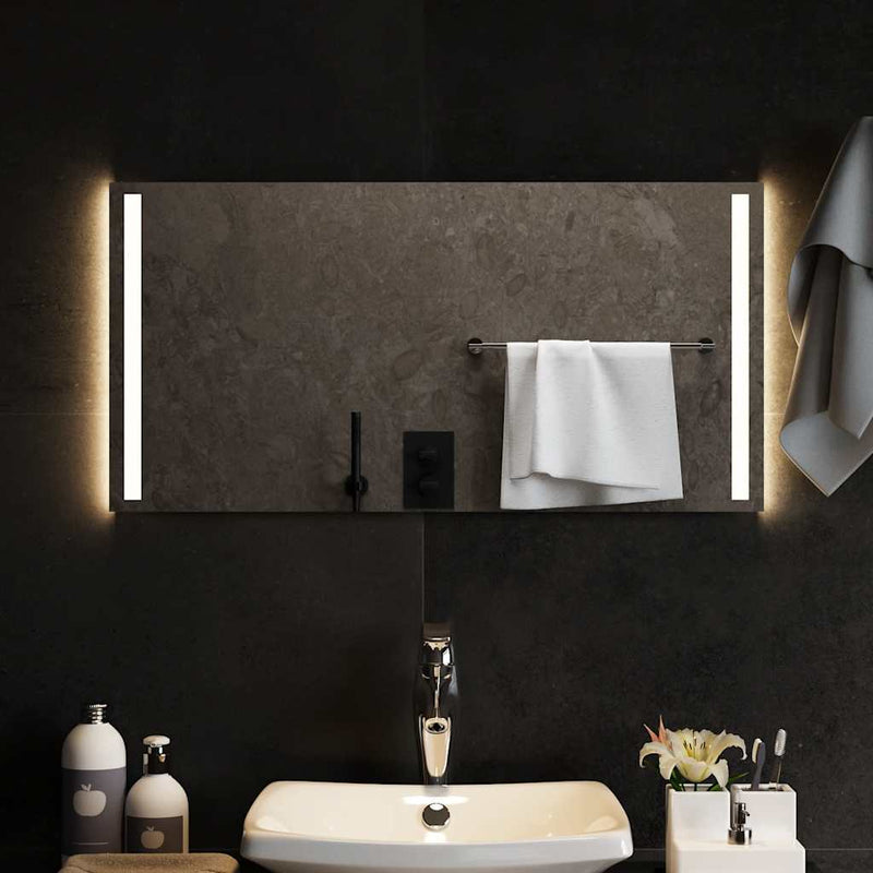 Vidaxl badkamerspiegel led 80x40 cm