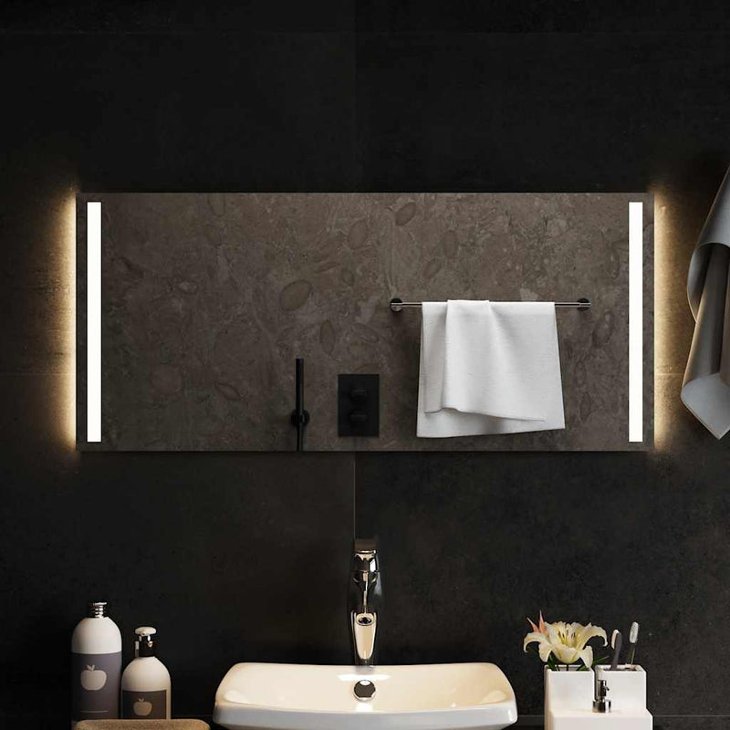 Vidaxl badkamerspiegel led 90x40 cm
