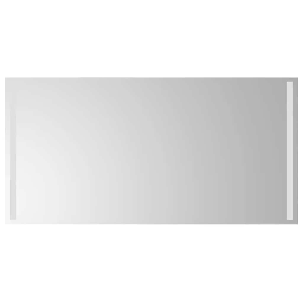 Vidaxl badkamerspiegel led 100x60 cm