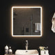 Vidaxl badkamerspiegel led 60x60 cm