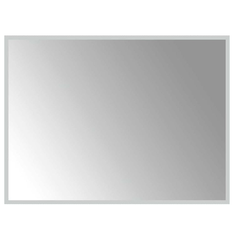 Vidaxl badkamerspiegel led 80x60 cm