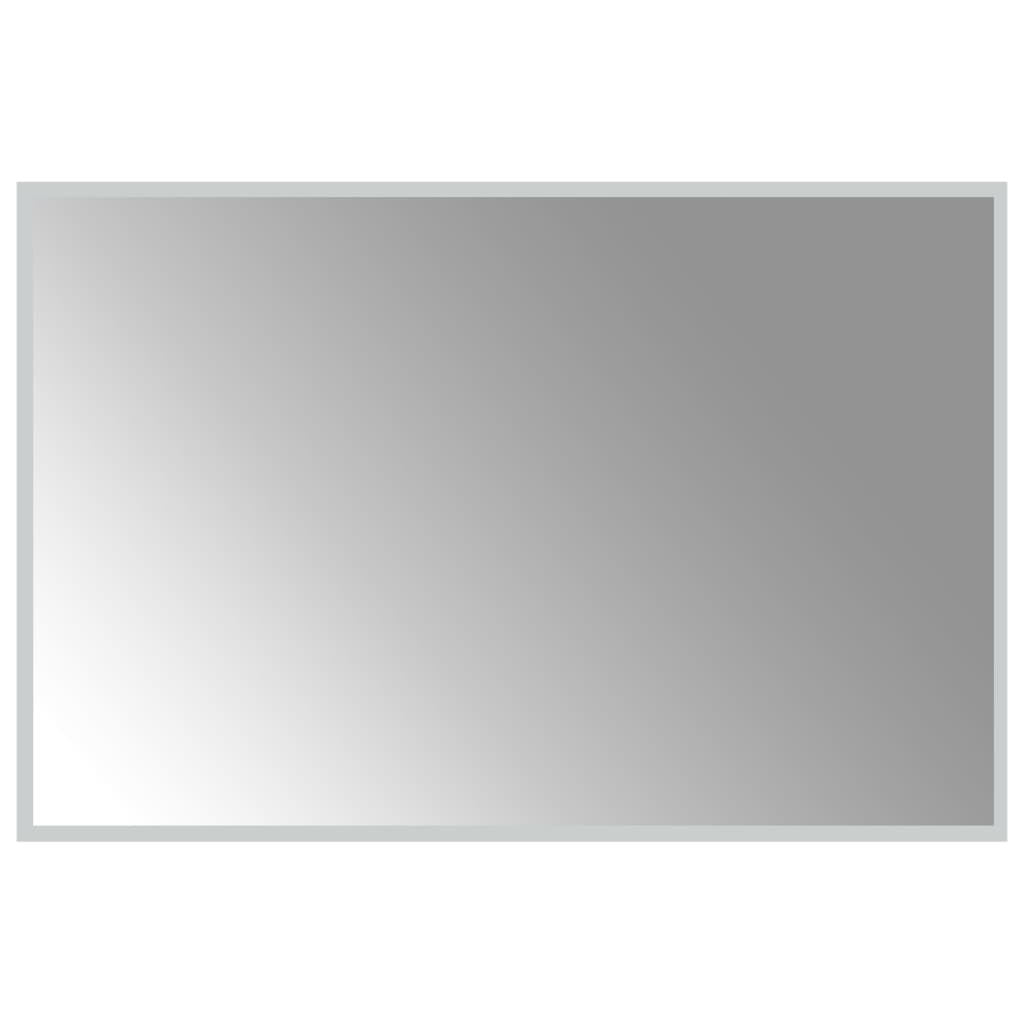 Vidaxl badkamerspiegel led 90x60 cm