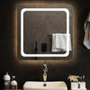 Vidaxl badkamerspiegel led 60x60 cm