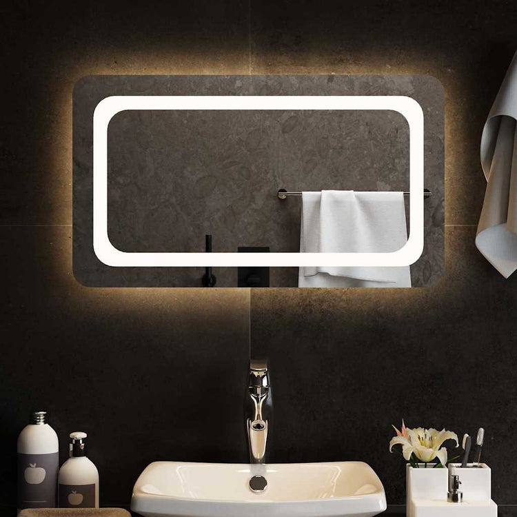 Vidaxl badkamerspiegel led 70x40 cm
