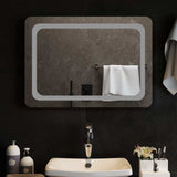 Vidaxl badkamerspiegel led 70x50 cm - afbeelding 3