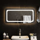 Vidaxl badkamerspiegel led 80x40 cm