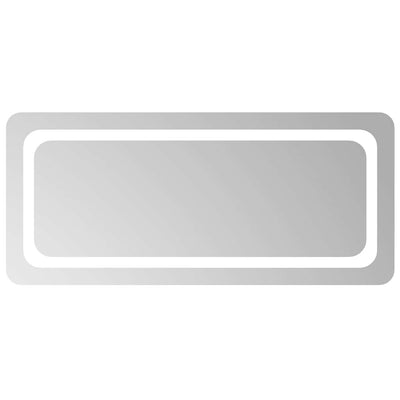 Vidaxl badkamerspiegel led 90x40 cm