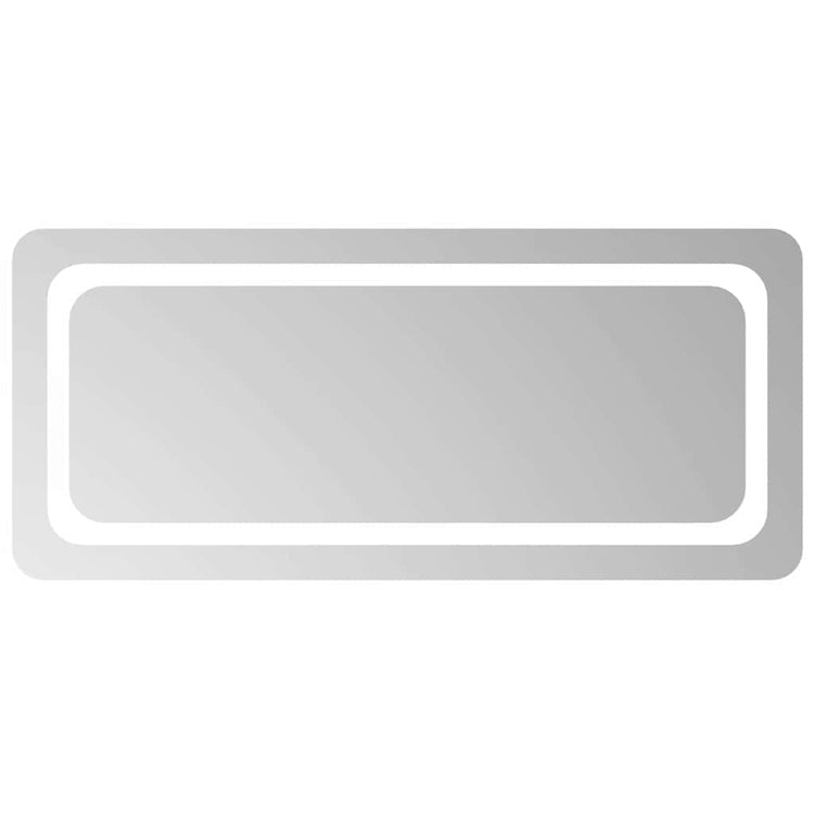 Vidaxl badkamerspiegel led 90x40 cm