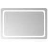 Vidaxl badkamerspiegel led 90x60 cm