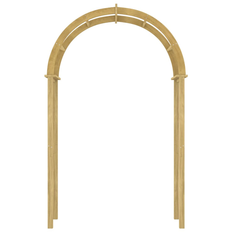 VidaXL Boog 141x97x243 cm geïmpregneerd massief grenenhout