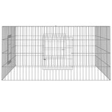 Vidaxl konijnenkooi 110x110x55 cm gegalvaniseerd ijzer - afbeelding 3