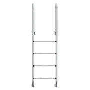 Vidaxl zwembadladder 54x38x184,5 cm 304 roestvrij staal - afbeelding 3