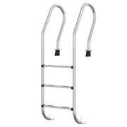 Vidaxl zwembadladder 54x38x158 cm 304 roestvrijstaal - afbeelding 2