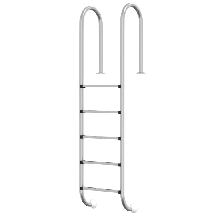 Vidaxl zwembadladder 54x38x211 cm 304 roestvrij staal