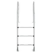 VidaXL Zwembadladder 54x38x158 cm 304 roestvrijstaal - afbeelding 3