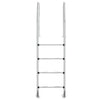VidaXL Zwembadladder 54x38x184,5 cm 304 roestvrij staal