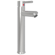 Vidaxl wastafel met kraan en pop-up afvoer gehard glas goudkleurig - afbeelding 3