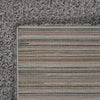 VidaXL Vloerkleed shaggy hoogpolig 160x230 cm grijs