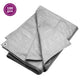 Vidaxl dekzeil 180 g m² 3x3 m hdpe grijs