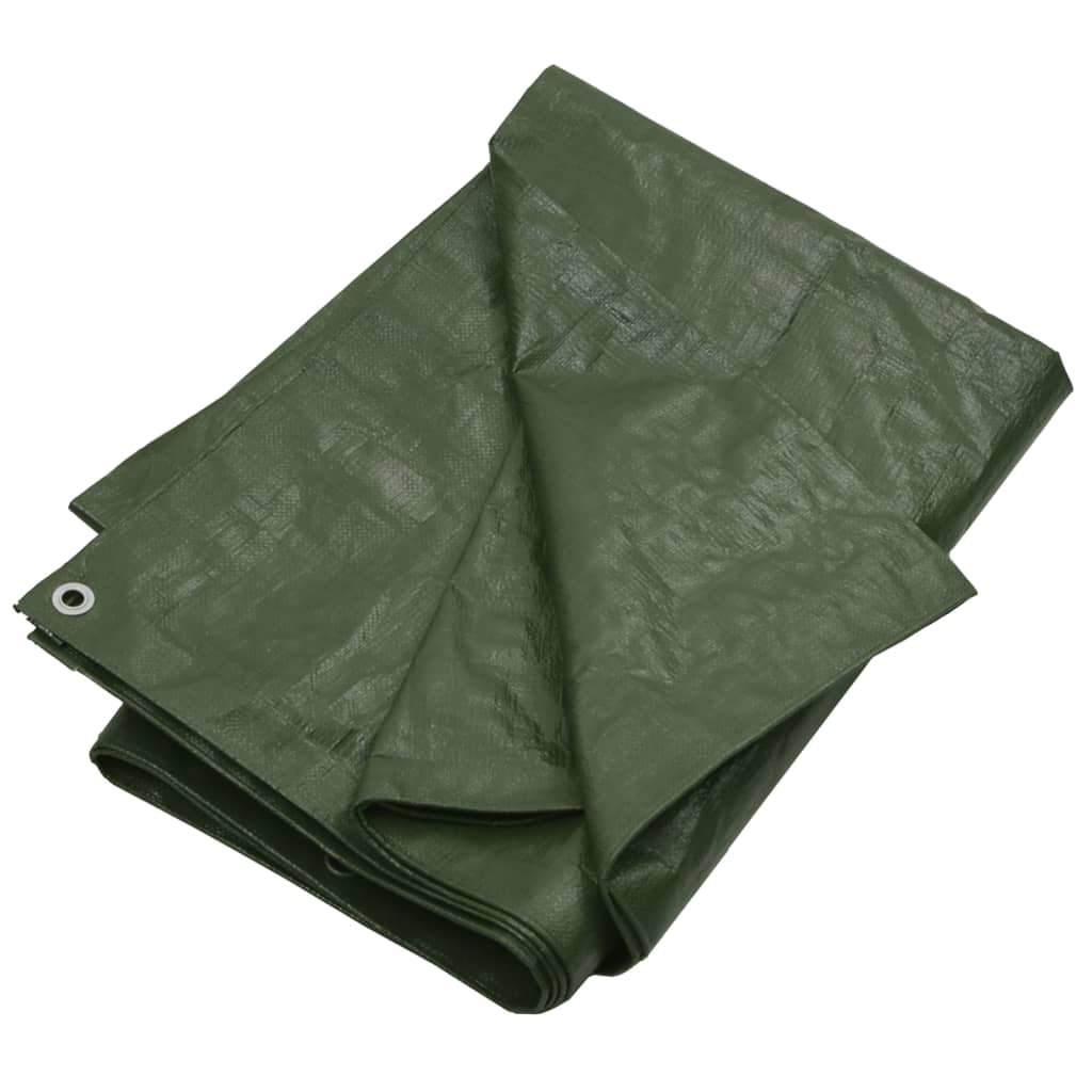 Vidaxl dekzeil 180 g m² 6x6 m hdpe groen