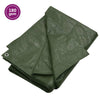 Vidaxl dekzeil 180 g m² 6x12 m hdpe groen