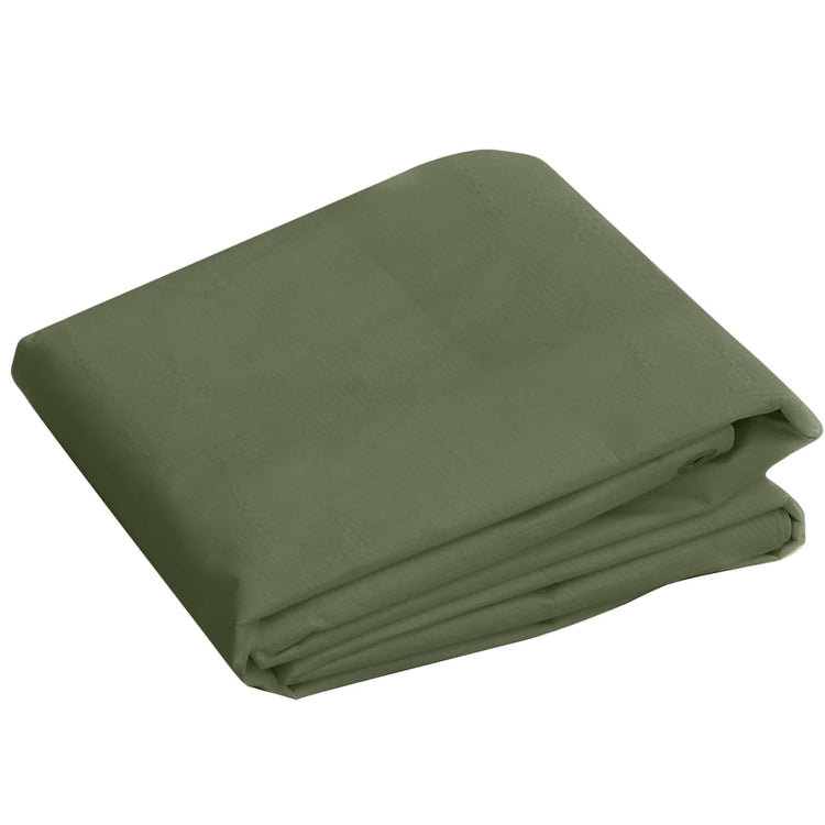 Vidaxl dekzeil 260 g m² 4x6 m hdpe groen