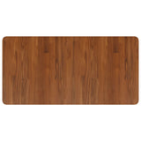 Vidaxl wastafelblad 100x50x1,5cm behandeld massief hout donkerbruin - afbeelding 2