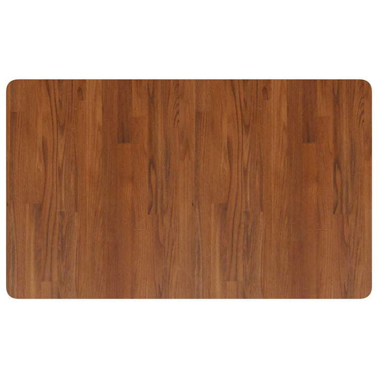Vidaxl wastafelblad 100x60x1,5cm behandeld massief hout donkerbruin