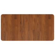 Vidaxl wastafelblad 80x40x2,5cm behandeld massief hout donkerbruin - afbeelding 2