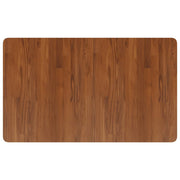 Vidaxl wastafelblad 100x60x2,5cm behandeld massief hout donkerbruin - afbeelding 2