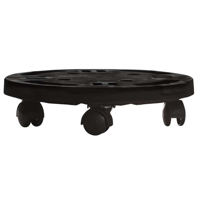 Vidaxl plantentrolley met wielen 170 kg diameter 30 cm zwart
